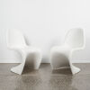 A Set of Four Vitra Panton Chairs - 2