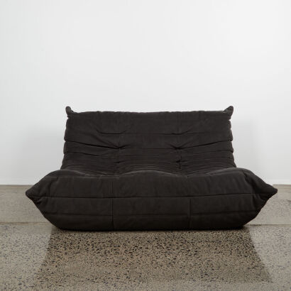 A Michel Ducaroy 'Togo Loveseat' for Ligne Roset