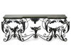 A Large Art Nouveau Style Console Table