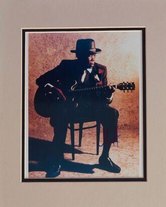 A Signed Photograph of John Lee Hooker