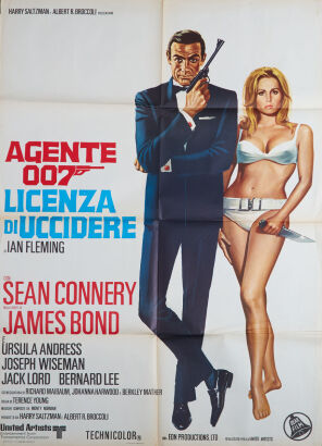 A 'Dr No' Italian James Bond Poster