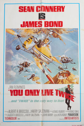 A 'You Only Live Twice' James Bond Poster