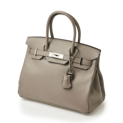 Hermès Epsom Gris Asphalte Birkin 30