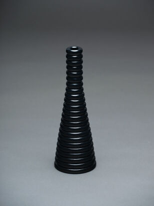 JOHN PARKER Ribbed vase