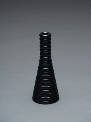 JOHN PARKER Ribbed vase