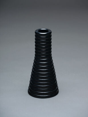 JOHN PARKER Ribbed vase