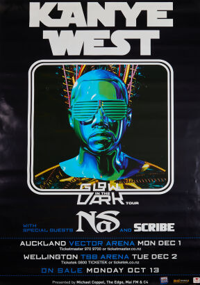 A Kanye West 'Glow in the Dark' Tour Poster