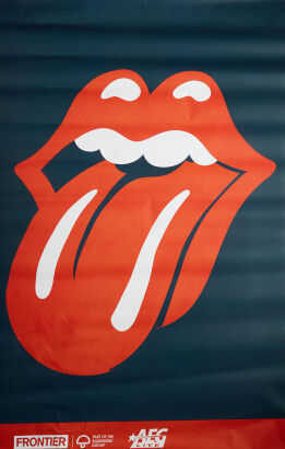 A Rolling Stones 'Hot Lips Logo' Poster