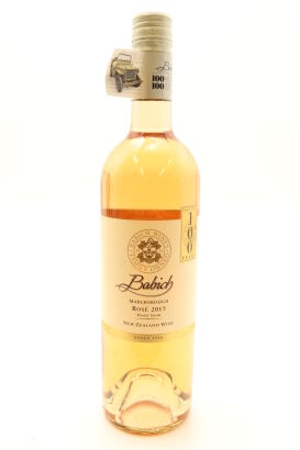 (1) 2015 Babich Wines Rose Pinot Noir, Marlborough