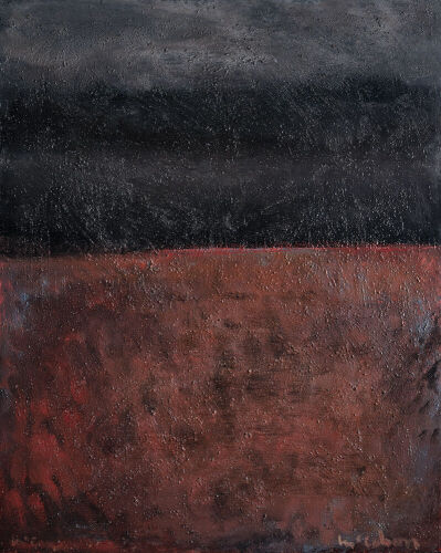 COLIN MCCAHON Grey sky, red earth