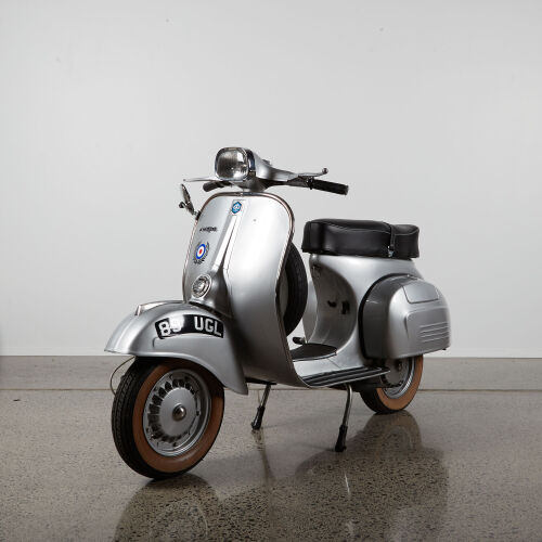 An Iconic Vespa Scooter