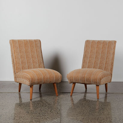 A Pair Of Original Airest Lounge Chairs