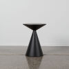 A Black Conical Side Table