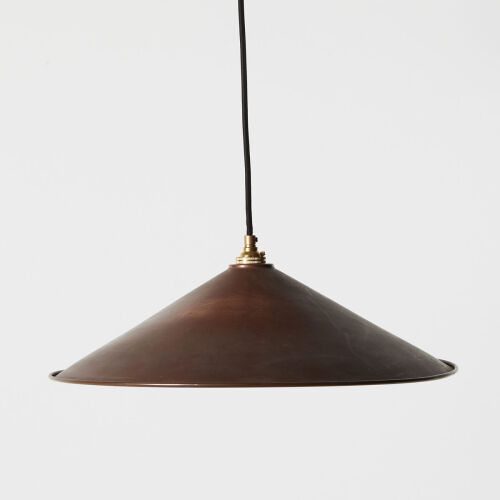 A Copper Industrial Light Shade