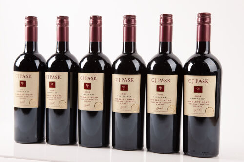(6) 2004 CJ Pask Gimblett Road Cabernet Merlot Malbec, Hawkes Bay