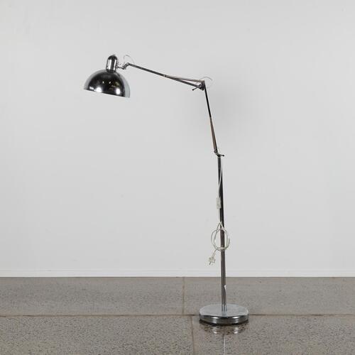 An Anglepoise Floor Lamp In Chrome