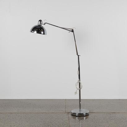 An Anglepoise Floor Lamp In Chrome