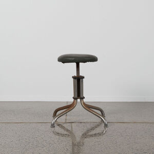 A Vintage Industrial Stool