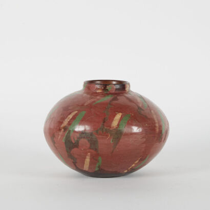 A Hand-Crafted Peruvian Vase