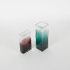 A Pair Of Glacial Glass Vases - 2