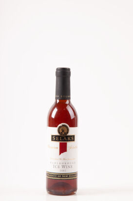 (1) 2001 Selaks Riesling Gewurztraminer Ice Wine 375ml, Marlborough