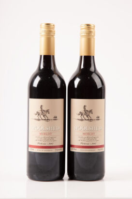 (2) 2007 Woolshed Merlot, Victoria