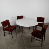 A Retro Formica Table And Four Chairs - 2