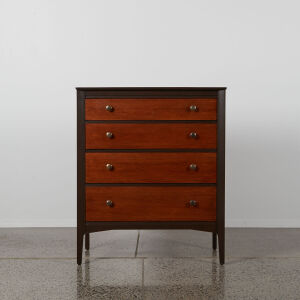 A Link Lebus Four Drawer Chest Made In England