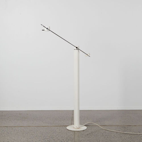 A Retro Cantilever Floor Lamp