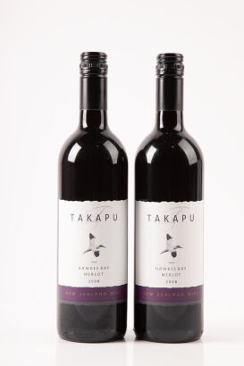(2) 2008 Takapu Merlot, Hawkes Bay