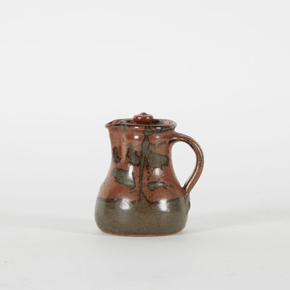 A Glazed Pottery Finel Style Coffee Pot