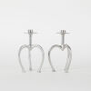 A Pair of Stephane Rondel Candlestick Holders - 2