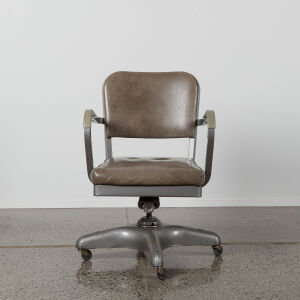 A Vintage Cole Tanker Captain’s Office Chair