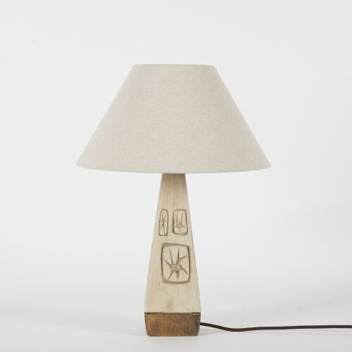 A Vintage Modernist Ceramic Lamp