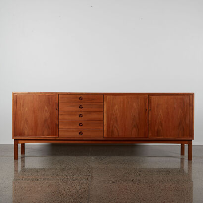 A Mid-Century Skaraborgs Teak Sideboard