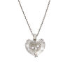 18ct White Gold Chopard, So Happy Diamonds Heart Pendant