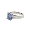Naveya & Sloane, Sapphire and Diamond Ring in Platinum - 2