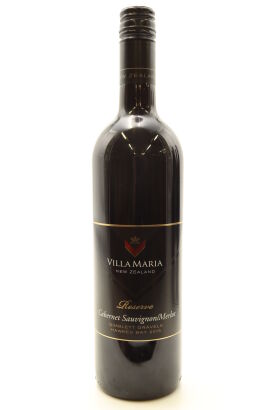 (1) 2015 Villa Maria Reserve Cabernet Sauvignon - Merlot, Gimblett Gravels