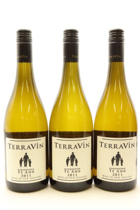 (3) 2011 TerraVin Te Ahu Chardonnay, Marlborough