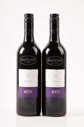 (2) 2007 Dorrien Estate Shiraz, South Australia