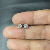 18ct White Gold Diamond Studs .75ct - 2