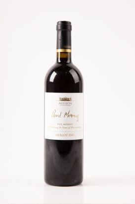 (1) 2005 Mission Paul Mooney Merlot, Hawkes Bay