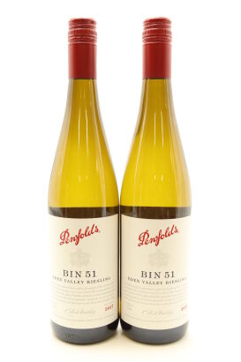 (2) 2017 Penfolds Bin 51 Riesling, Eden Valley