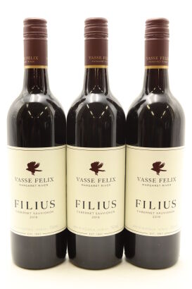 (3) 2019 Vasse Felix 'Filius' Cabernet Sauvignon, Margaret River