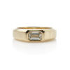 An Emerald Cut Diamond Ring of 1.01cts set in 18ct Yellow Gold