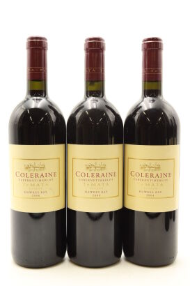 (3) 2004 Te Mata Estate Coleraine, Hawke's Bay