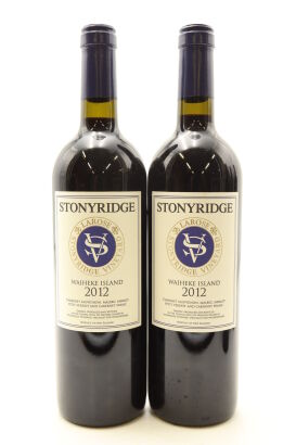 (2) 2012 Stonyridge Vineyard Larose, Waiheke Island