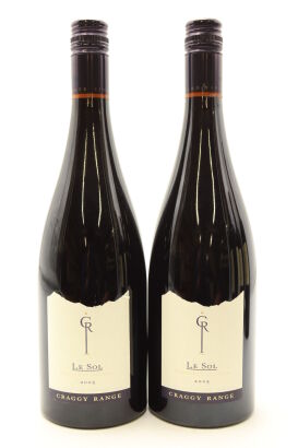 (2) 2005 Craggy Range Le Sol Syrah, Gimblett Gravels [JR17] [RP95] [BC95]