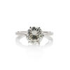 18ct White Gold Traditional Diamond Solitaire of 2.78 cts