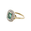 18ct Yellow Gold, Emerald Cluster ring of 2.05 cts. - 2